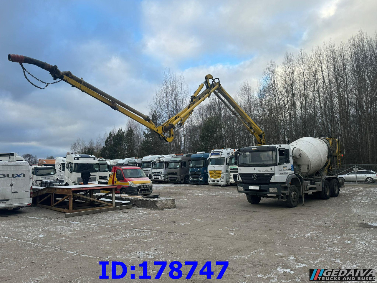 MERCEDES-BENZ Axor 2633 6x4 Schwing 750 - Αντλία σκυροδέματος: φωτογραφία 1 MERCEDES-BENZ Axor 2633 6x4 Schwing 750 - Αντλία σκυροδέματος: φωτογραφία 1