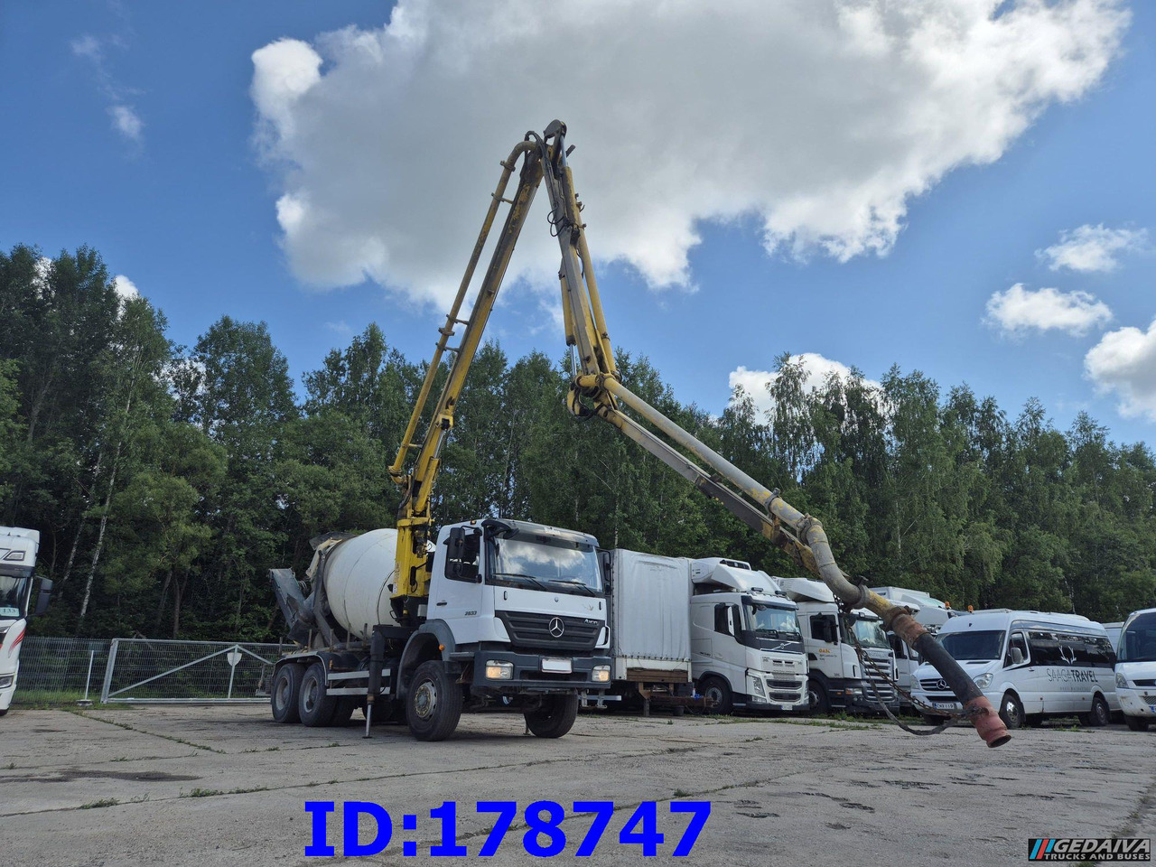 MERCEDES-BENZ Axor 2633 6x4 Schwing 750 - Αντλία σκυροδέματος: φωτογραφία 4 MERCEDES-BENZ Axor 2633 6x4 Schwing 750 - Αντλία σκυροδέματος: φωτογραφία 4
