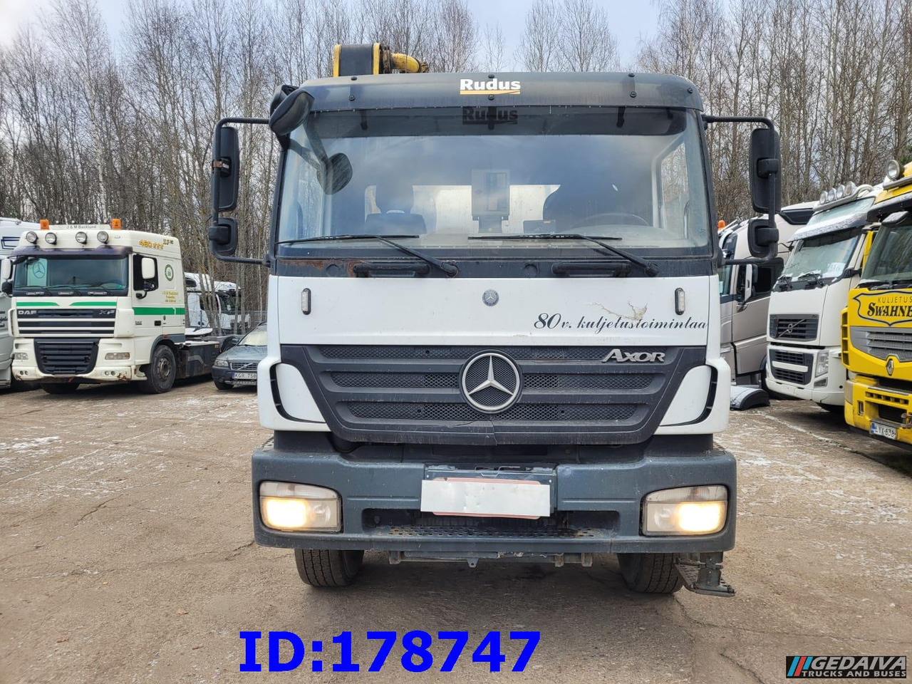 MERCEDES-BENZ Axor 2633 6x4 Schwing 750 - Αντλία σκυροδέματος: φωτογραφία 2 MERCEDES-BENZ Axor 2633 6x4 Schwing 750 - Αντλία σκυροδέματος: φωτογραφία 2
