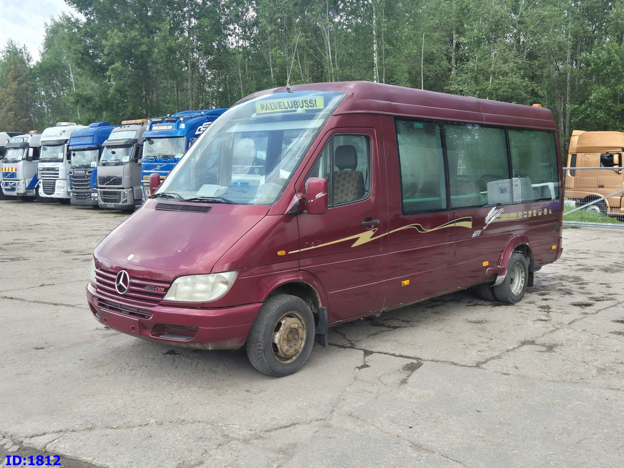 MERCEDES-BENZ Sprinter 413 - 17 Place - Μικρό λεωφορείο, Επιβατικό βαν: φωτογραφία 4 MERCEDES-BENZ Sprinter 413 - 17 Place - Μικρό λεωφορείο, Επιβατικό βαν: φωτογραφία 4