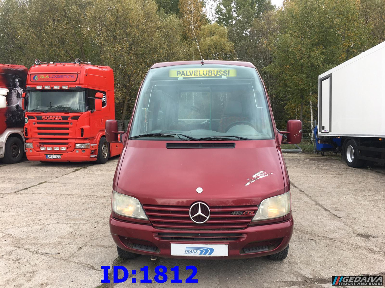MERCEDES-BENZ Sprinter 413 - 17 Place - Μικρό λεωφορείο, Επιβατικό βαν: φωτογραφία 2 MERCEDES-BENZ Sprinter 413 - 17 Place - Μικρό λεωφορείο, Επιβατικό βαν: φωτογραφία 2