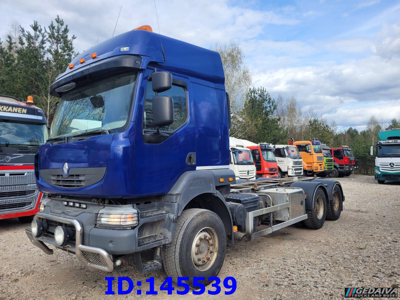 RENAULT Kerax 520HP 6x4 Full steel - Φορτηγό σασί: φωτογραφία 1 RENAULT Kerax 520HP 6x4 Full steel - Φορτηγό σασί: φωτογραφία 1