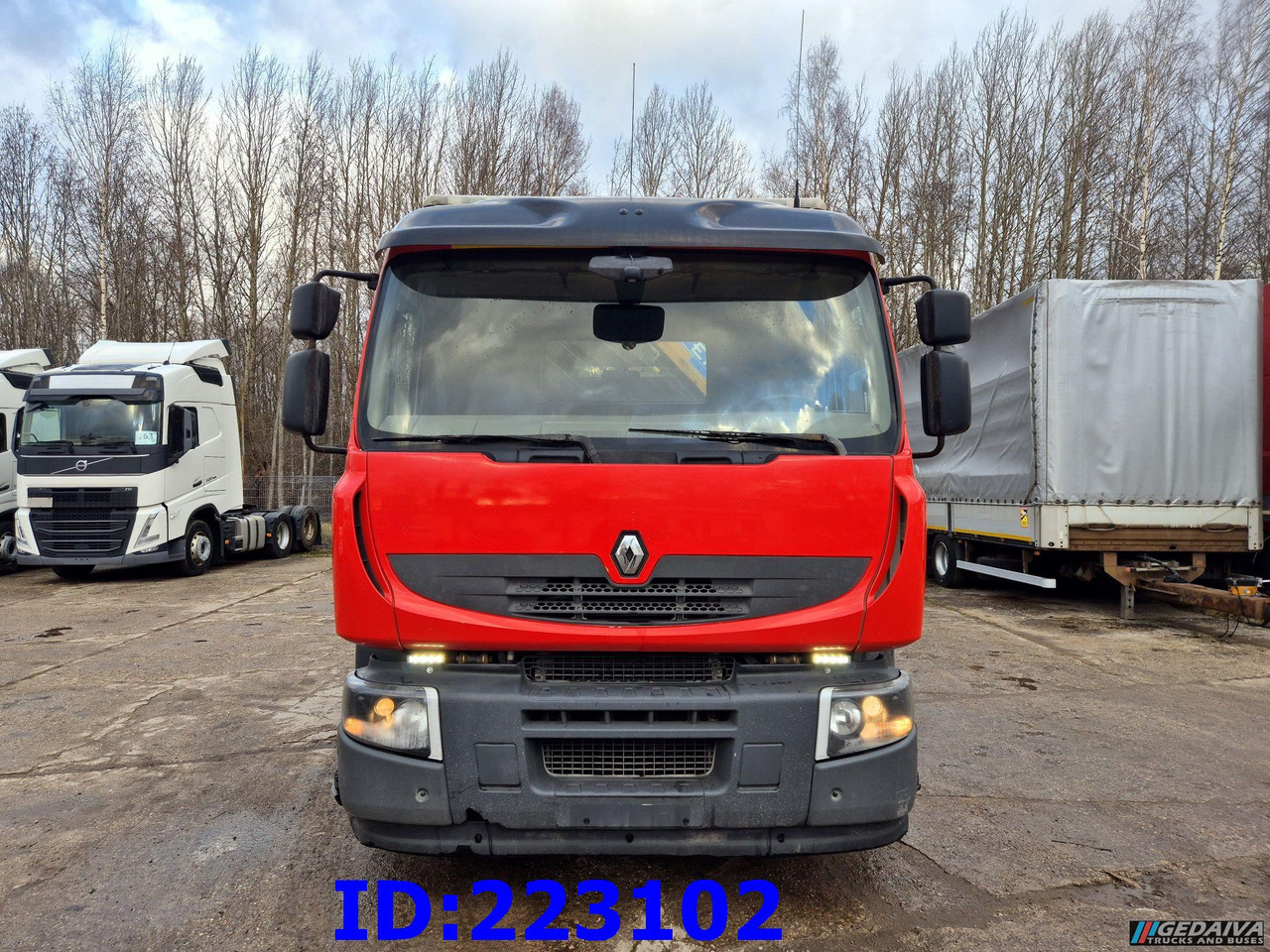 RENAULT Lander 430.26 6x2 + Crane EFFER 225/5S - Φορτηγό με ανοιχτή καρότσα: φωτογραφία 4 RENAULT Lander 430.26 6x2 + Crane EFFER 225/5S - Φορτηγό με ανοιχτή καρότσα: φωτογραφία 4