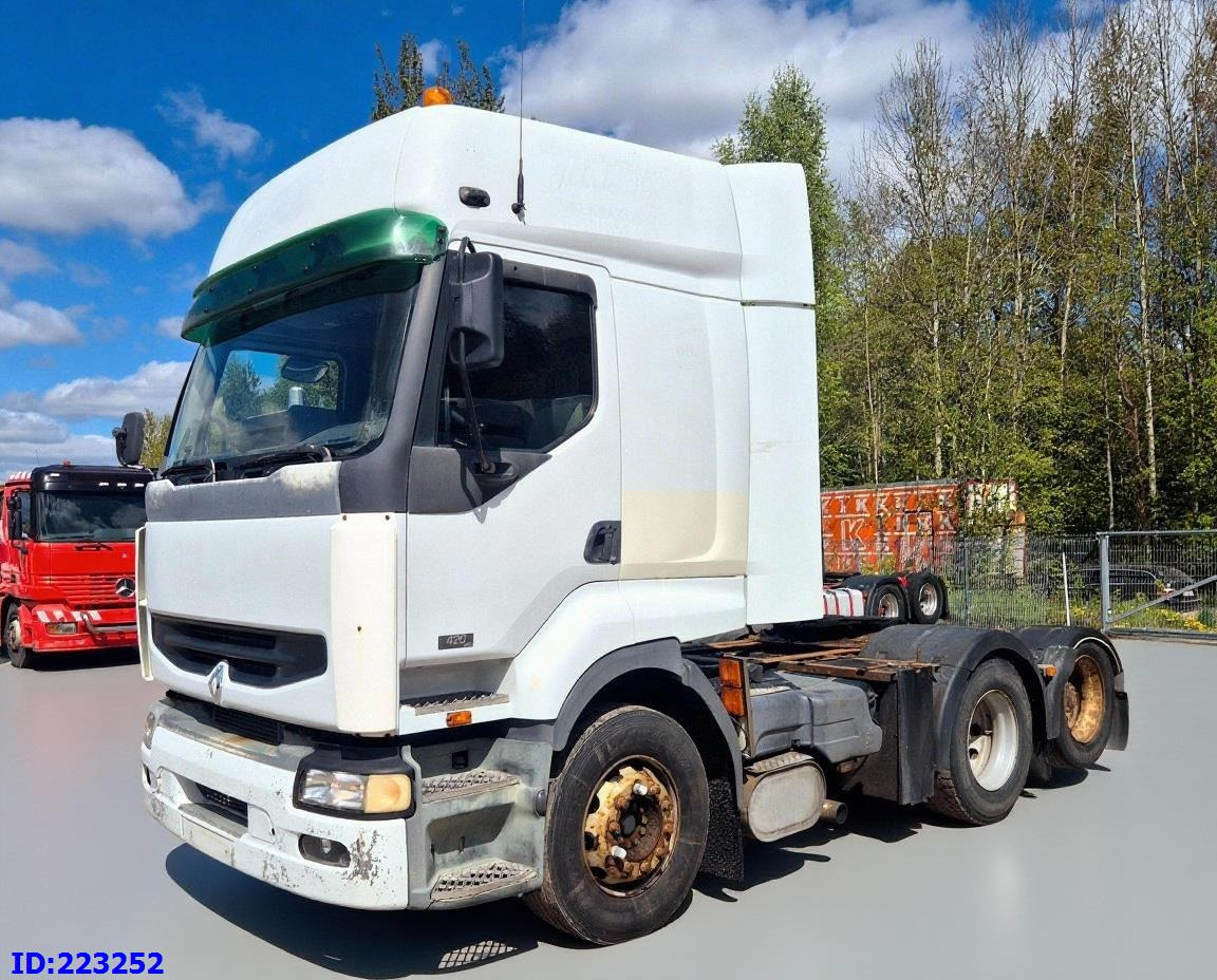 RENAULT Premium 420 6x2 Manual - Τράκτορας: φωτογραφία 1 RENAULT Premium 420 6x2 Manual - Τράκτορας: φωτογραφία 1