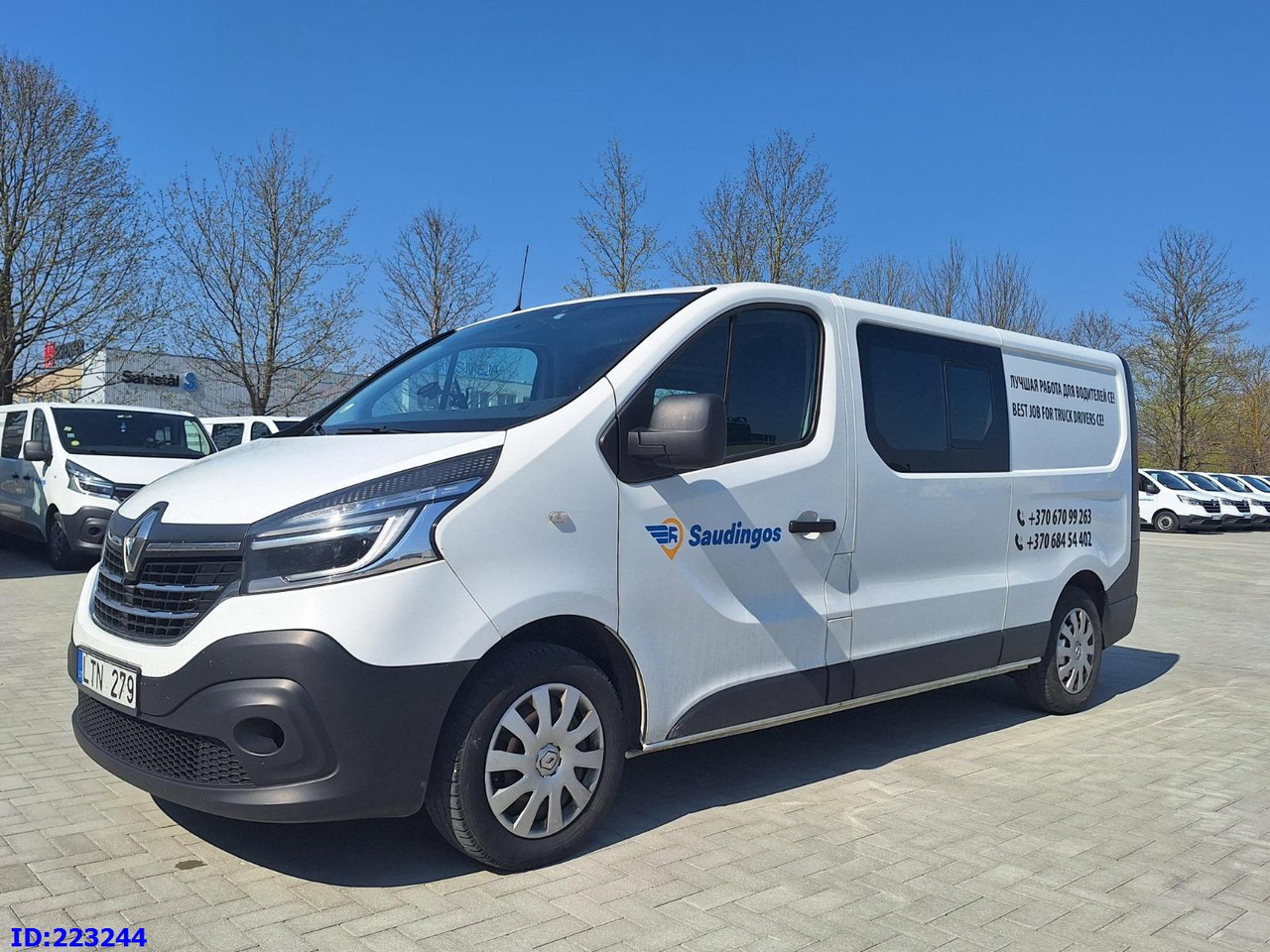 RENAULT Trafic (6pcs. available) - Διπλοκάμπινο ελαφρύ επαγγελματικό: φωτογραφία 5 RENAULT Trafic (6pcs. available) - Διπλοκάμπινο ελαφρύ επαγγελματικό: φωτογραφία 5