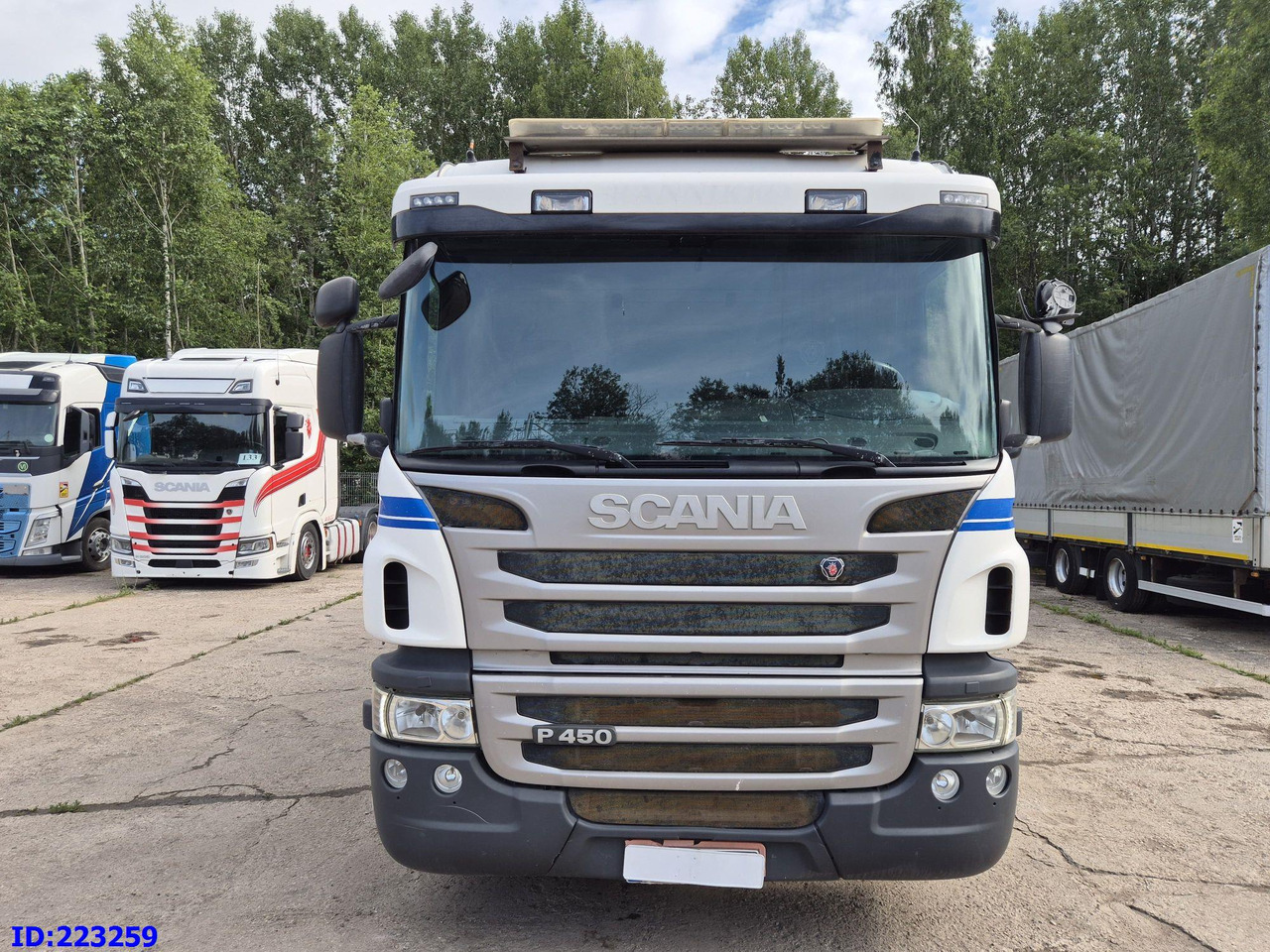 SCANIA P450 6x2 Steering axle Euro6 + PM 13.5SP - Φορτηγό με ανοιχτή καρότσα: φωτογραφία 2 SCANIA P450 6x2 Steering axle Euro6 + PM 13.5SP - Φορτηγό με ανοιχτή καρότσα: φωτογραφία 2