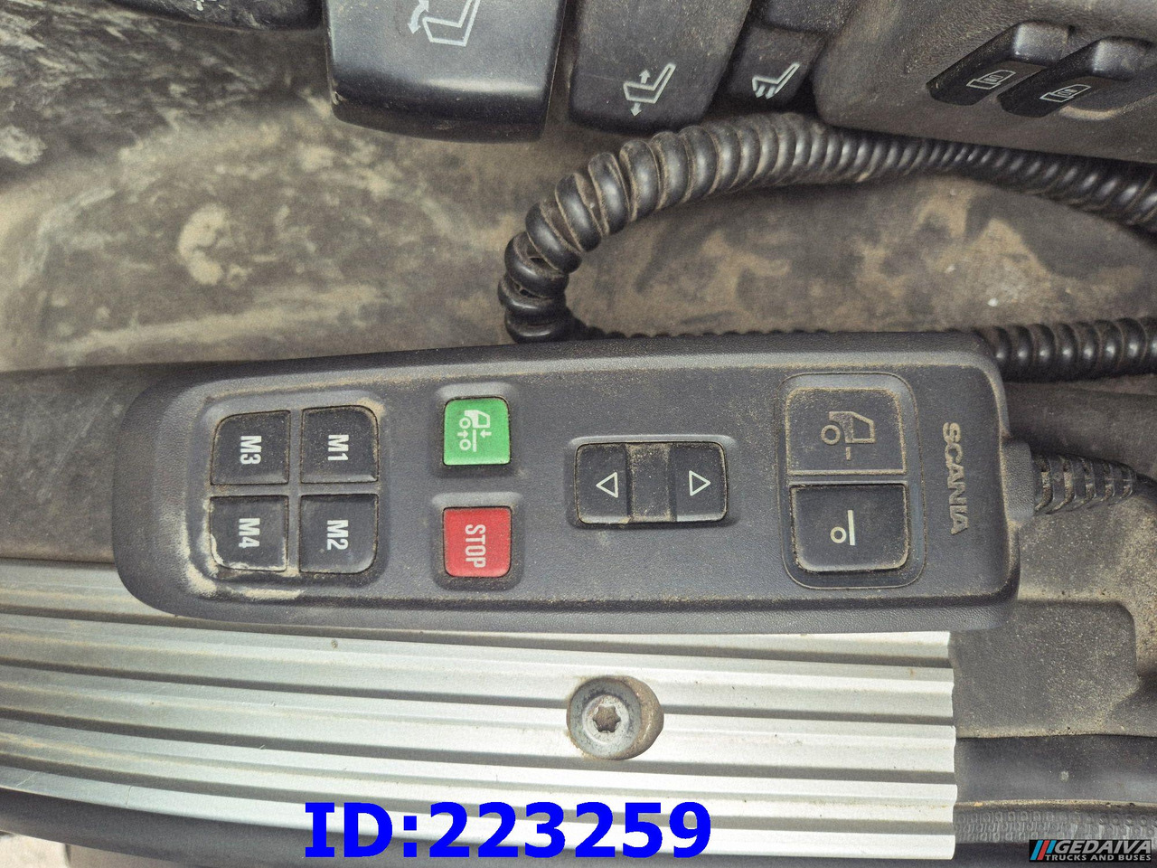 Φορτηγό με ανοιχτή καρότσα SCANIA P450 6x2 Steering axle Euro6 + PM 13.5SP: φωτογραφία 16