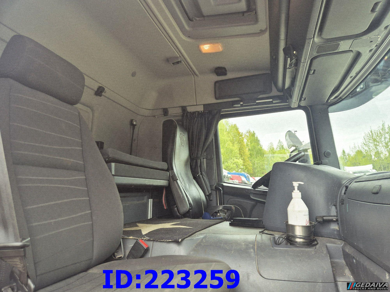 Φορτηγό με ανοιχτή καρότσα SCANIA P450 6x2 Steering axle Euro6 + PM 13.5SP: φωτογραφία 25