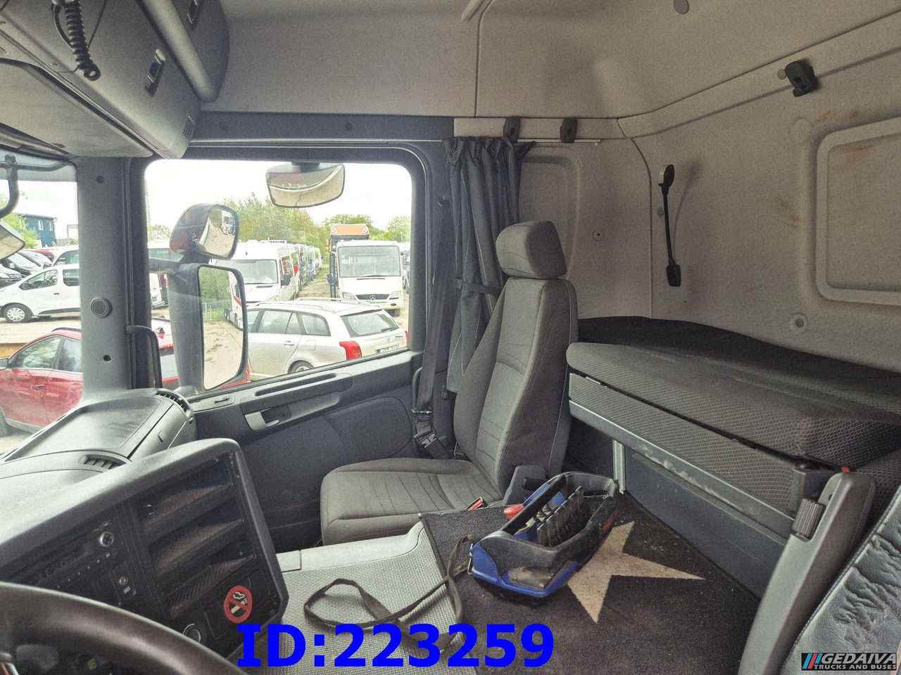 Φορτηγό με ανοιχτή καρότσα SCANIA P450 6x2 Steering axle Euro6 + PM 13.5SP: φωτογραφία 24