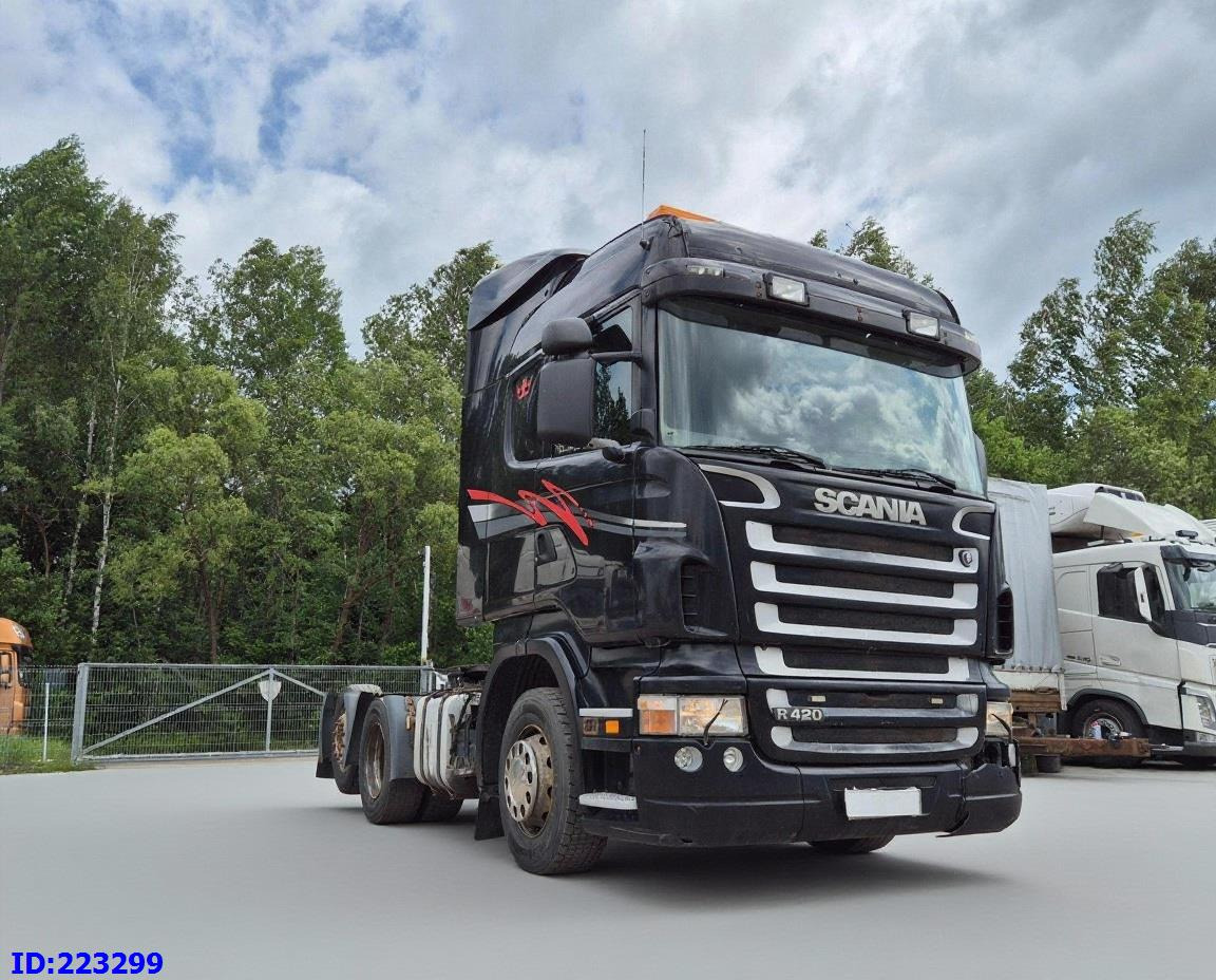 SCANIA R420 6x2 MANUAL - Τράκτορας: φωτογραφία 4 SCANIA R420 6x2 MANUAL - Τράκτορας: φωτογραφία 4