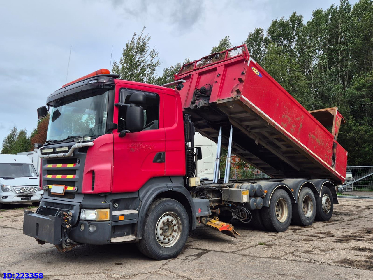 SCANIA R500 8x4 V8 - Φορτηγό ανατρεπόμενο: φωτογραφία 1 SCANIA R500 8x4 V8 - Φορτηγό ανατρεπόμενο: φωτογραφία 1