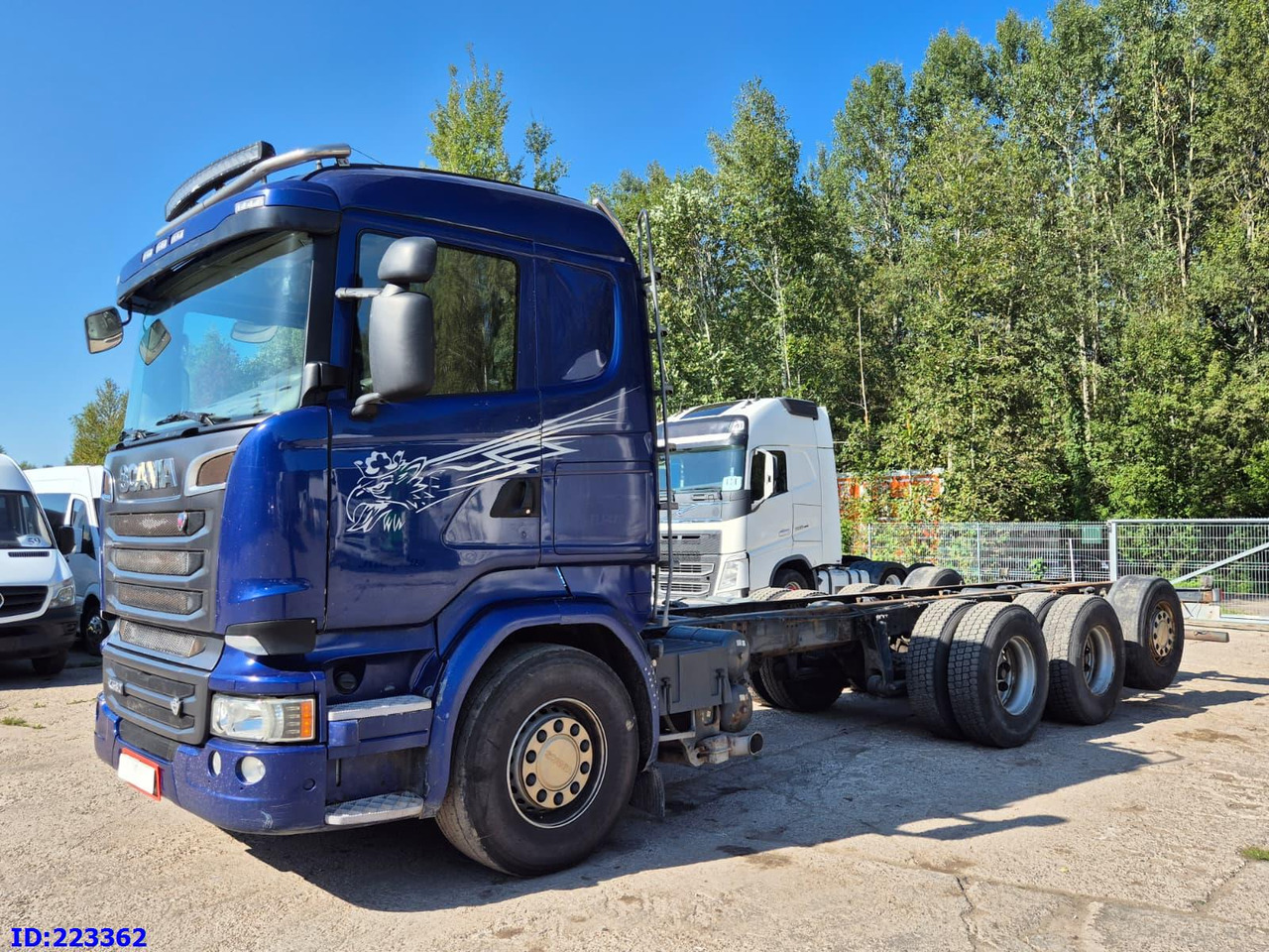 SCANIA R580 8x4 Euro6 Retarder - Φορτηγό σασί: φωτογραφία 1 SCANIA R580 8x4 Euro6 Retarder - Φορτηγό σασί: φωτογραφία 1