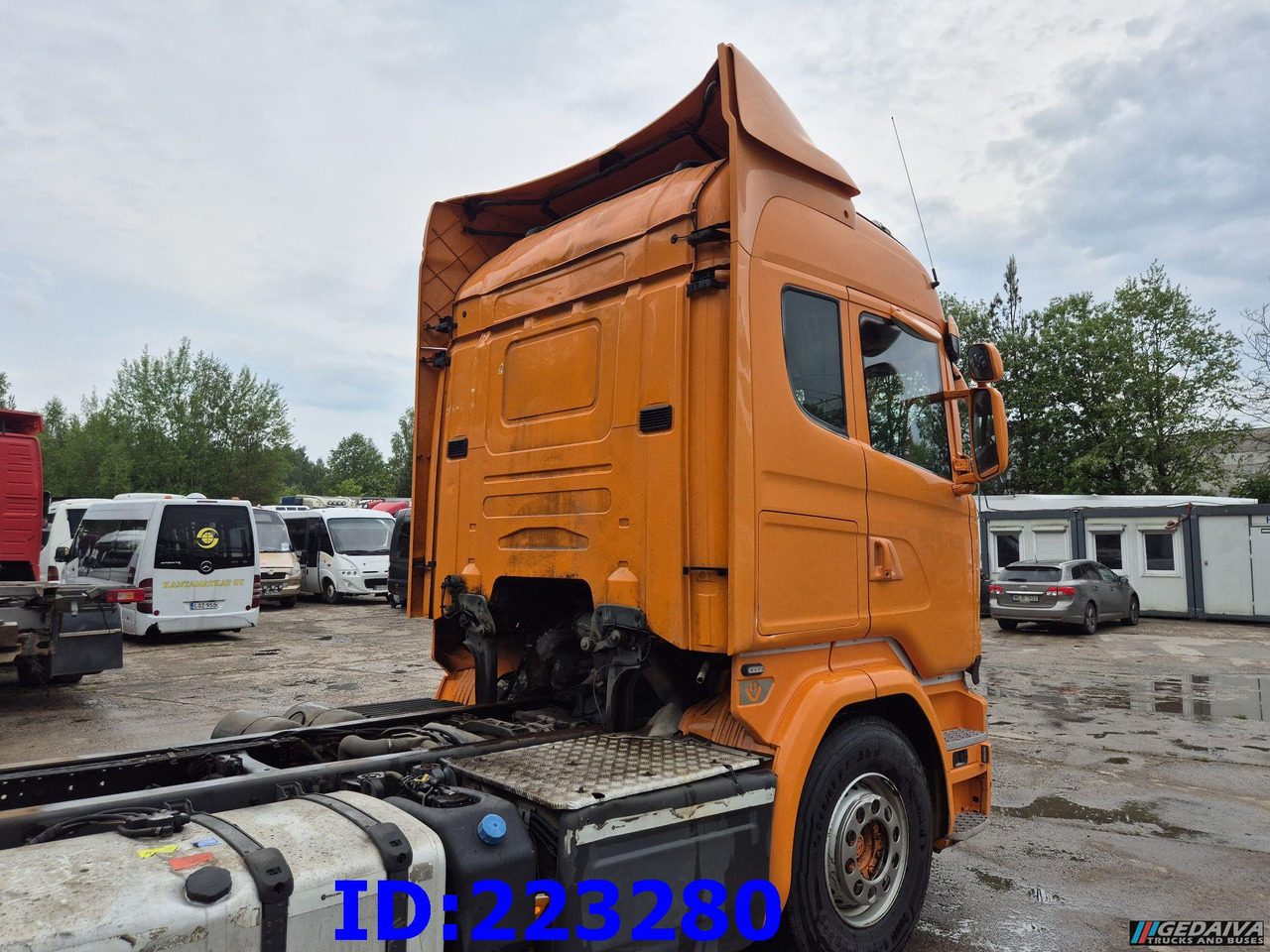 SCANIA R580 V8 8X4 Retarder (Steering axle) - Φορτηγό σασί: φωτογραφία 5 SCANIA R580 V8 8X4 Retarder (Steering axle) - Φορτηγό σασί: φωτογραφία 5