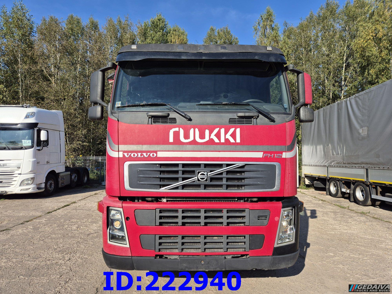 VOLVO FH12 420HP + Crane Palfinger PK9501 - Φορτηγό με ανοιχτή καρότσα: φωτογραφία 2 VOLVO FH12 420HP + Crane Palfinger PK9501 - Φορτηγό με ανοιχτή καρότσα: φωτογραφία 2