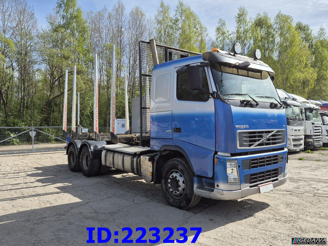 VOLVO FH13 480HP 6x4 - Φορτηγό ξυλείας: φωτογραφία 4 VOLVO FH13 480HP 6x4 - Φορτηγό ξυλείας: φωτογραφία 4