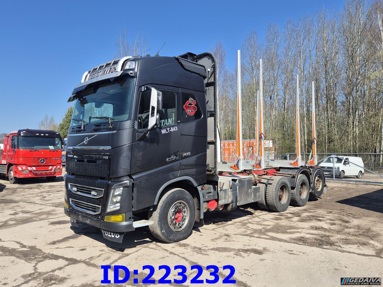 VOLVO FH16 700HP 8X4 Big Axles - Φορτηγό ξυλείας: φωτογραφία 1 VOLVO FH16 700HP 8X4 Big Axles - Φορτηγό ξυλείας: φωτογραφία 1