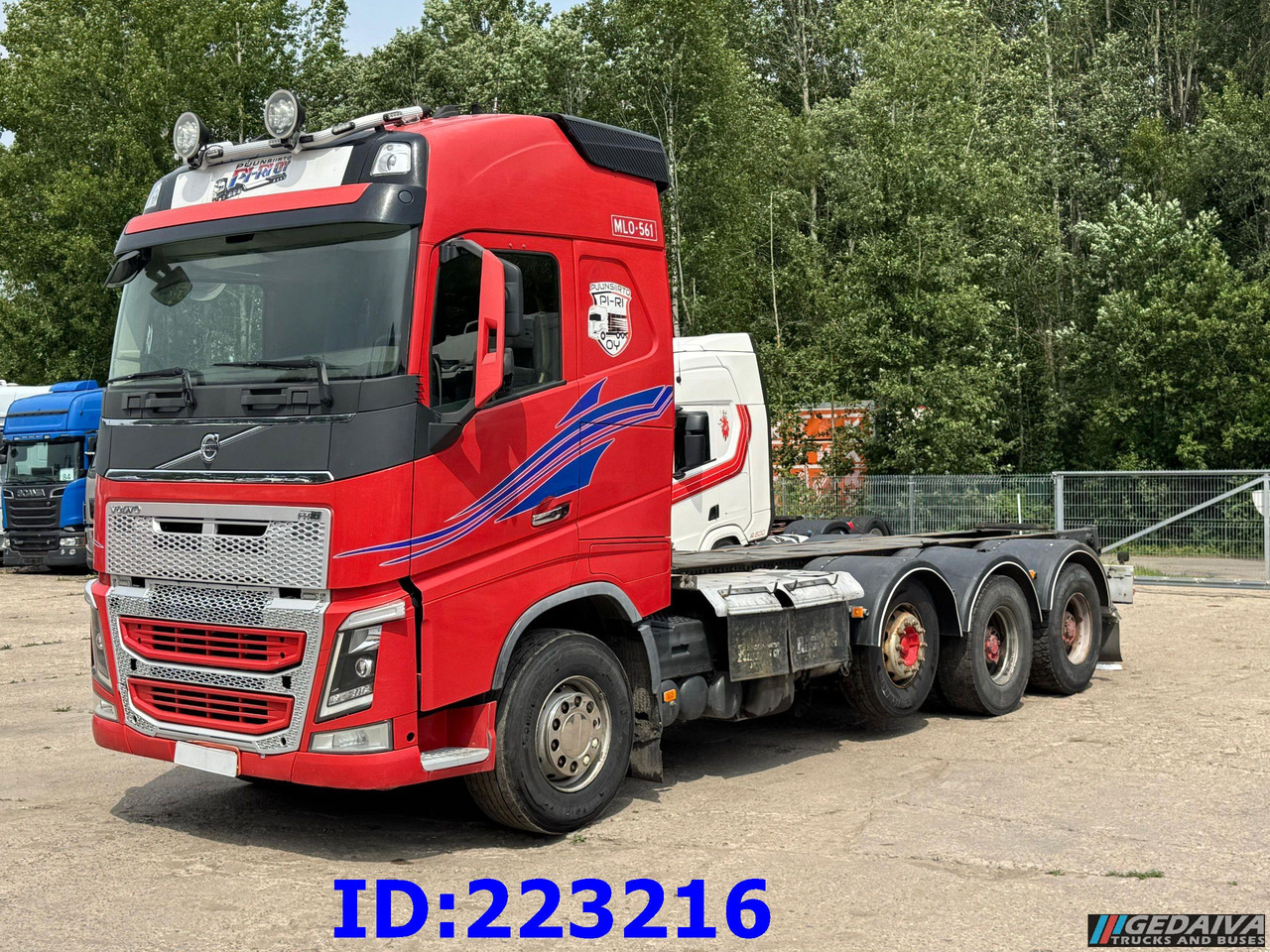 VOLVO FH16 700HP 8X4 Big axle - Φορτηγό σασί: φωτογραφία 1 VOLVO FH16 700HP 8X4 Big axle - Φορτηγό σασί: φωτογραφία 1