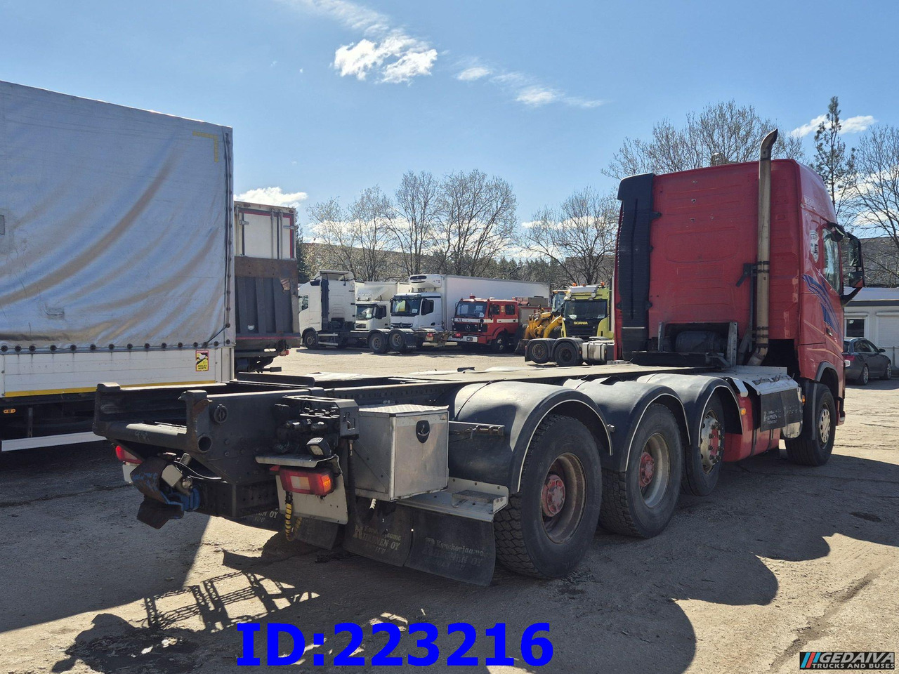 VOLVO FH16 700HP 8X4 Big axle - Φορτηγό σασί: φωτογραφία 5 VOLVO FH16 700HP 8X4 Big axle - Φορτηγό σασί: φωτογραφία 5