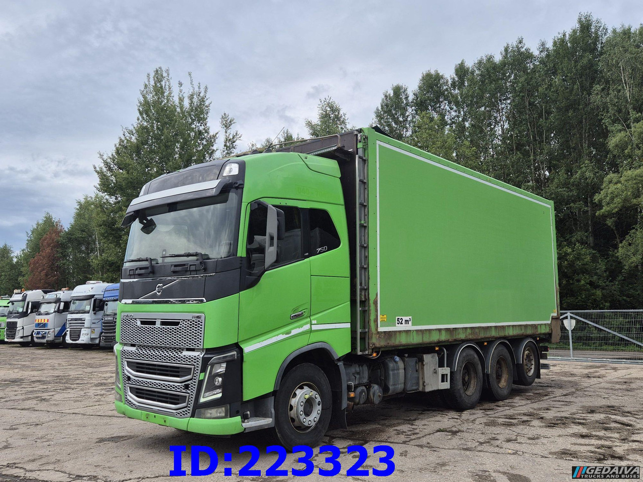 VOLVO FH16 750HP - 8x4 -Big Axles - Φορτηγό κόφα: φωτογραφία 1 VOLVO FH16 750HP - 8x4 -Big Axles - Φορτηγό κόφα: φωτογραφία 1