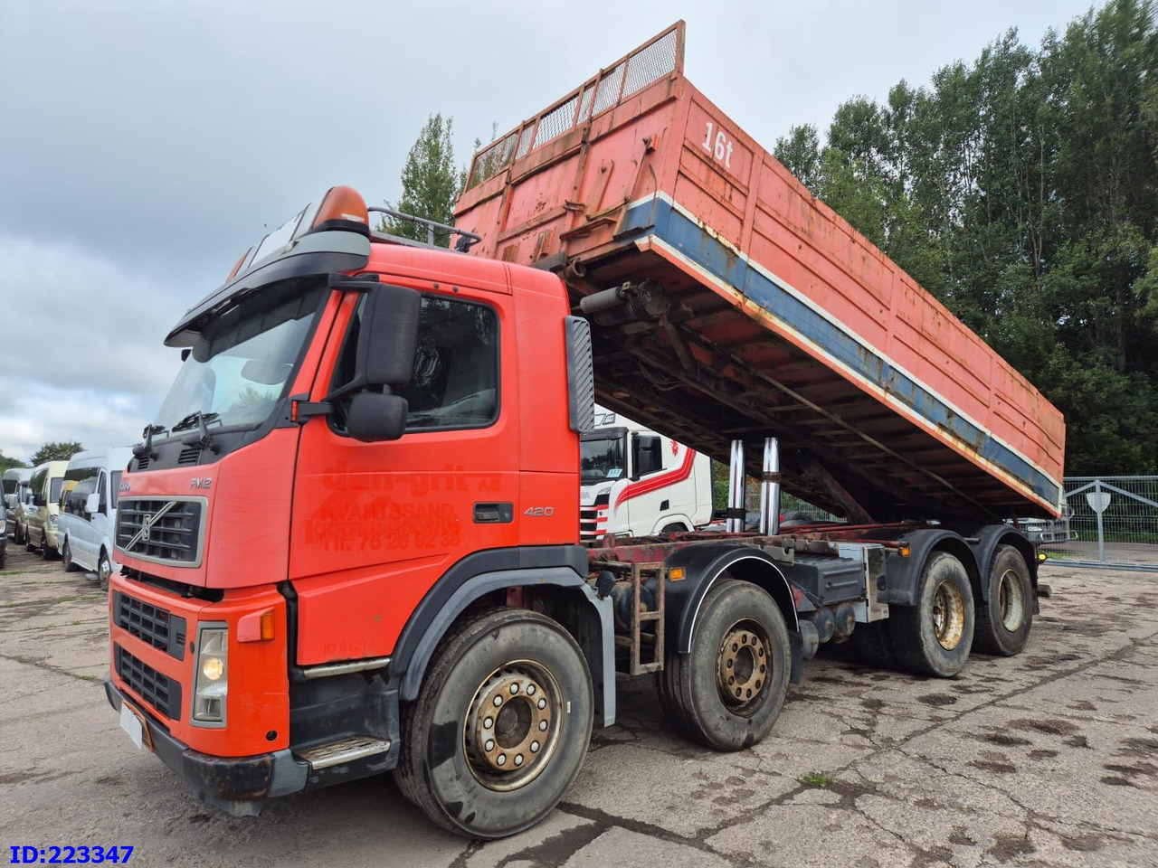 VOLVO FM12 420HP 8X4 Manual - Φορτηγό ανατρεπόμενο: φωτογραφία 1 VOLVO FM12 420HP 8X4 Manual - Φορτηγό ανατρεπόμενο: φωτογραφία 1