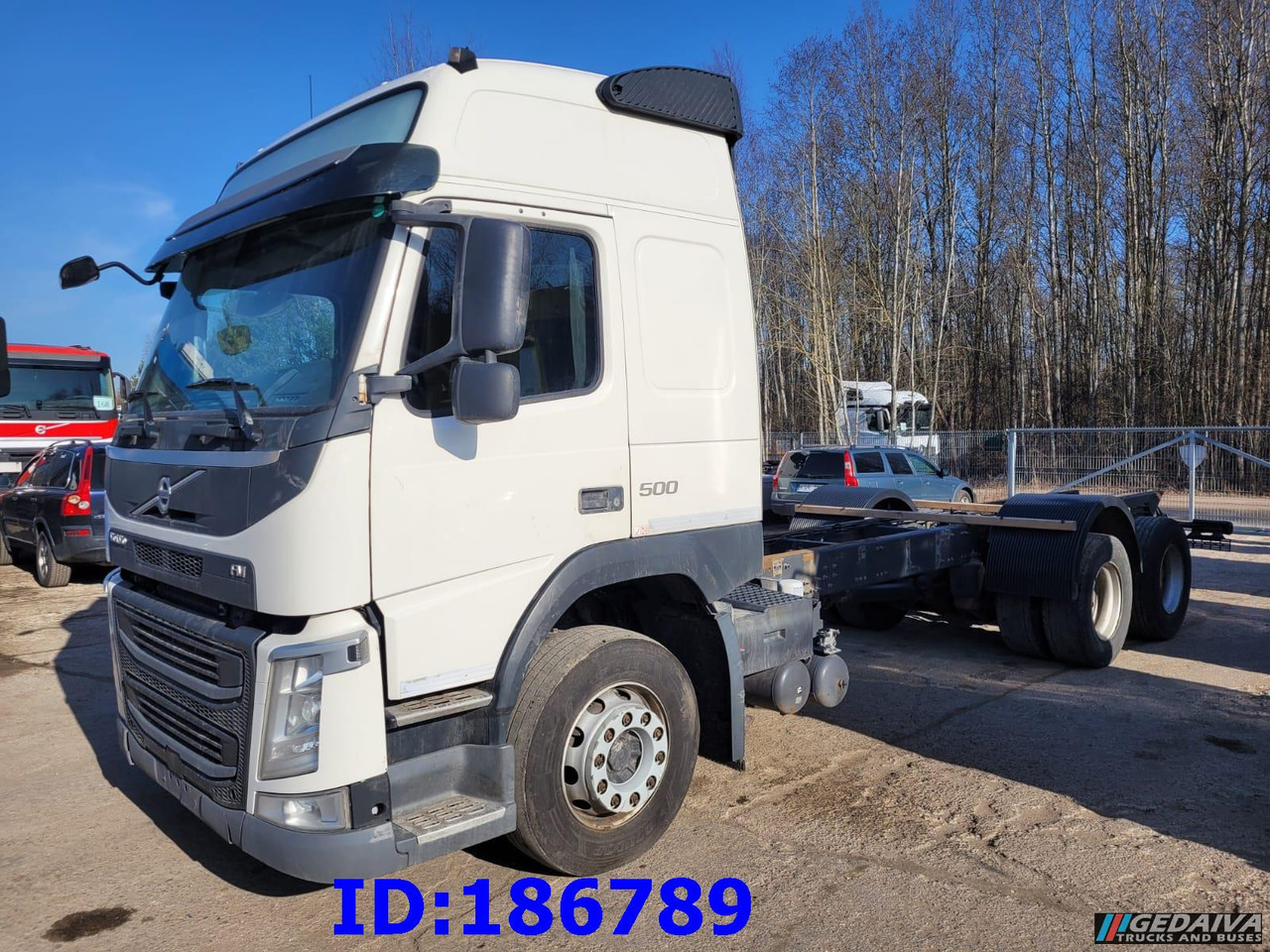 VOLVO FM13 500HP 6x2 - Φορτηγό σασί: φωτογραφία 1 VOLVO FM13 500HP 6x2 - Φορτηγό σασί: φωτογραφία 1
