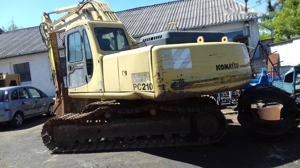 Komatsu PC 210 - Ερπυστριοφόρος εκσκαφέας: φωτογραφία 3 Komatsu PC 210 - Ερπυστριοφόρος εκσκαφέας: φωτογραφία 3