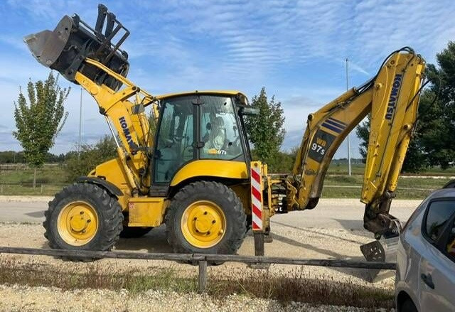 Komatsu WB 97 S - Φορτωτής εκσκαφέας: φωτογραφία 5 Komatsu WB 97 S - Φορτωτής εκσκαφέας: φωτογραφία 5