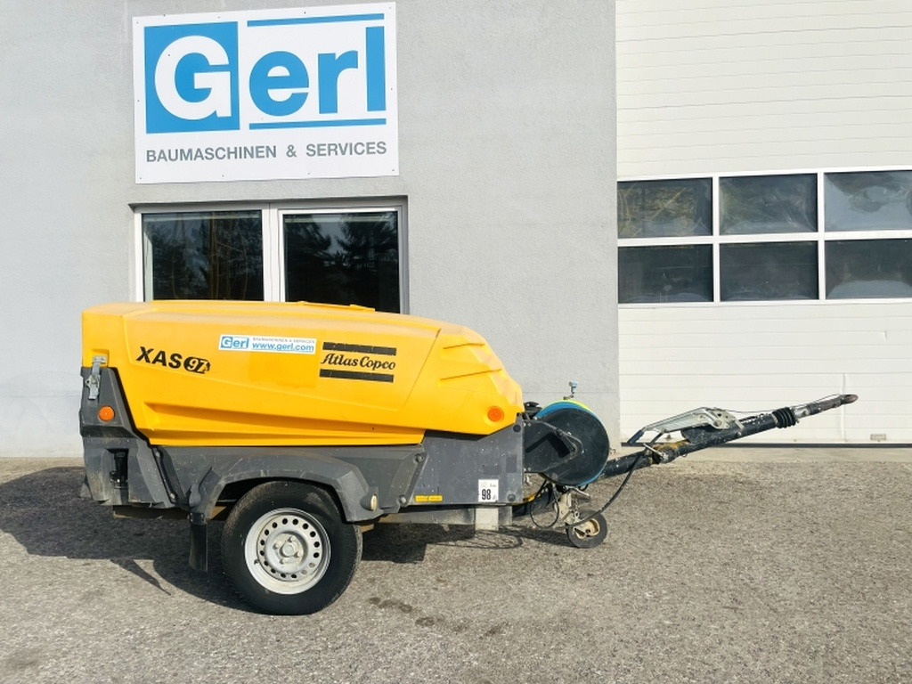 Atlas Copco XAS97 (4078) - Αεροσυμπιεστής: φωτογραφία 1 Atlas Copco XAS97 (4078) - Αεροσυμπιεστής: φωτογραφία 1