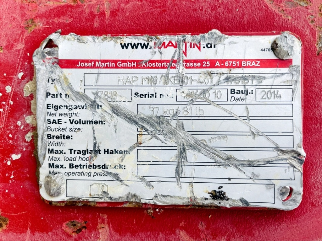 Huppi 302 (4092) - Υδραυλικό σφυρί: φωτογραφία 5 Huppi 302 (4092) - Υδραυλικό σφυρί: φωτογραφία 5