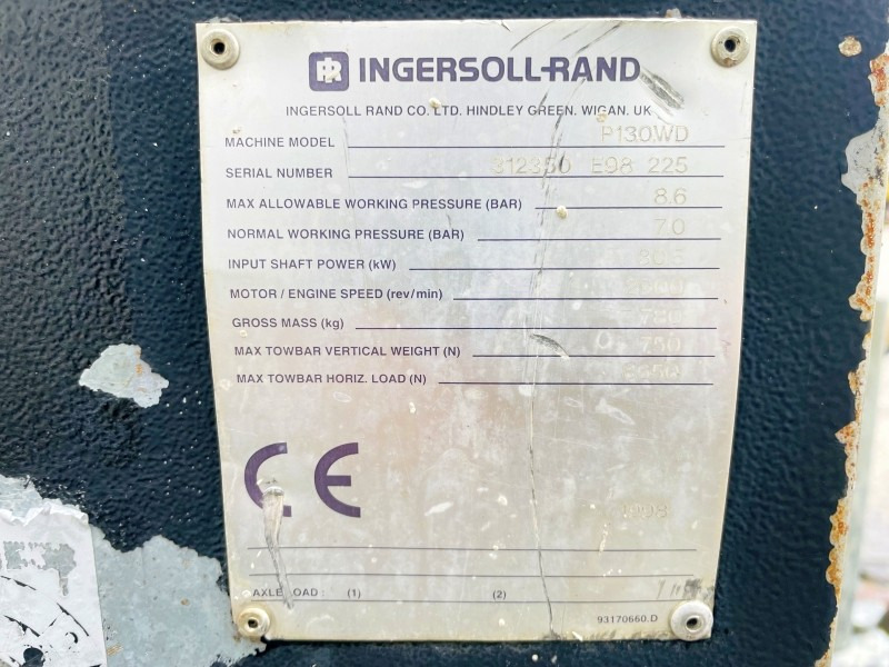 Ingersoll Rand P130WD (3876) - Αεροσυμπιεστής: φωτογραφία 3 Ingersoll Rand P130WD (3876) - Αεροσυμπιεστής: φωτογραφία 3