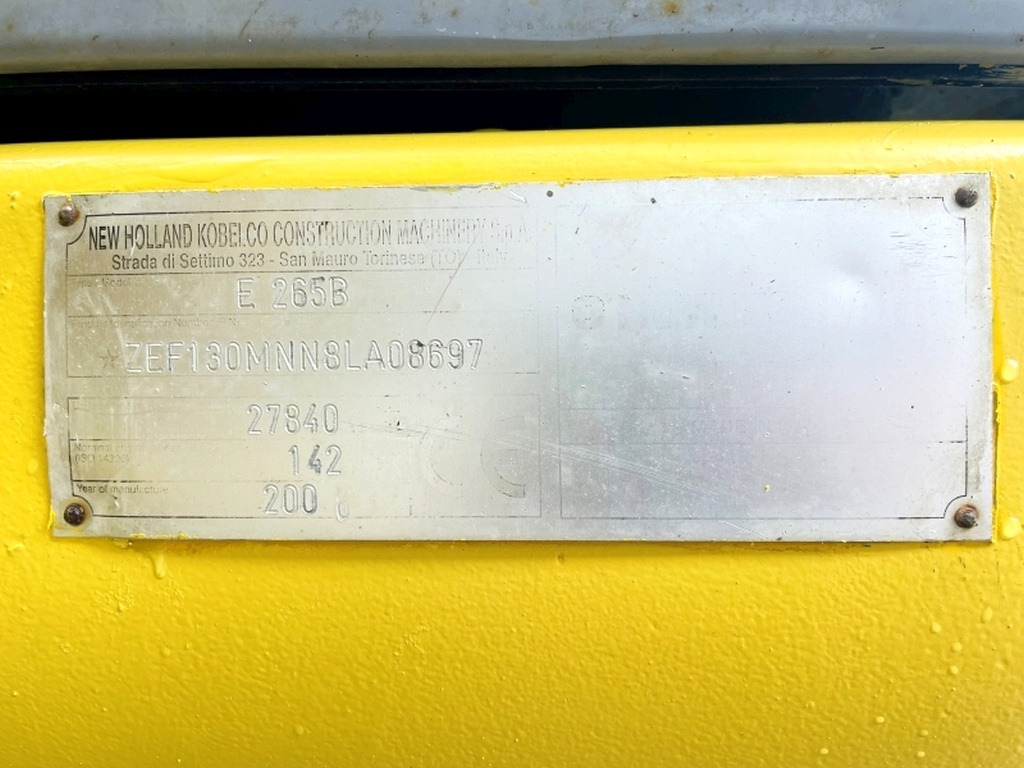 Kobelco - New Holland E265B (4000) - Ερπυστριοφόρος εκσκαφέας: φωτογραφία 3 Kobelco - New Holland E265B (4000) - Ερπυστριοφόρος εκσκαφέας: φωτογραφία 3