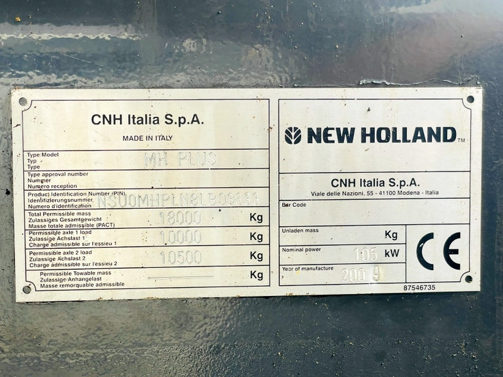 New Holland MH Plus (4054) - Τροχοφόρος εκσκαφέας: φωτογραφία 3 New Holland MH Plus (4054) - Τροχοφόρος εκσκαφέας: φωτογραφία 3