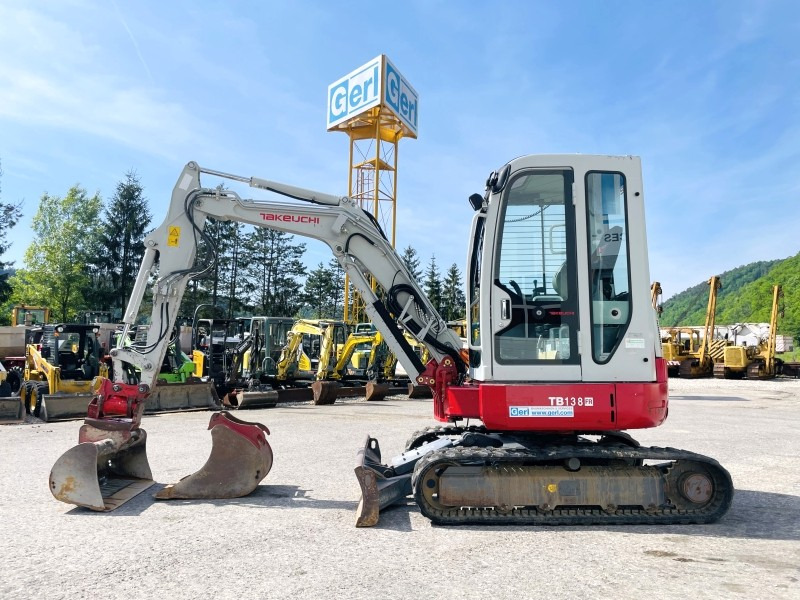 Takeuchi TB138FR (3775) - Μίνι εκσκαφέας: φωτογραφία 1 Takeuchi TB138FR (3775) - Μίνι εκσκαφέας: φωτογραφία 1