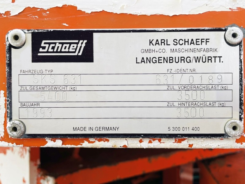 Terex-Schaeff SKS 631 (3509) - Ελαστιχοφόρος φορτωτής: φωτογραφία 2 Terex-Schaeff SKS 631 (3509) - Ελαστιχοφόρος φορτωτής: φωτογραφία 2
