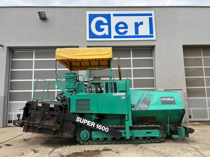 Vögele Super 1600 Typ 6-72 (110419) - Διαστρωτήρας ασφάλτου: φωτογραφία 4 Vögele Super 1600 Typ 6-72 (110419) - Διαστρωτήρας ασφάλτου: φωτογραφία 4