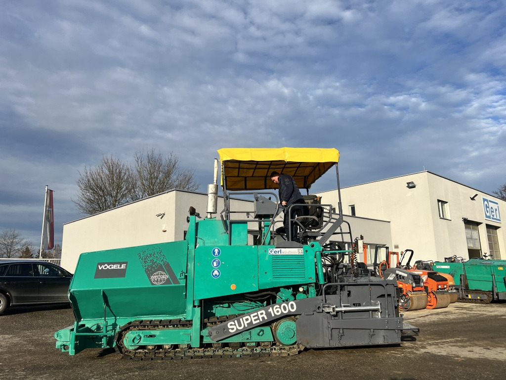 Vögele Super 1600 Typ 6-82 (111416) - Διαστρωτήρας ασφάλτου: φωτογραφία 1 Vögele Super 1600 Typ 6-82 (111416) - Διαστρωτήρας ασφάλτου: φωτογραφία 1
