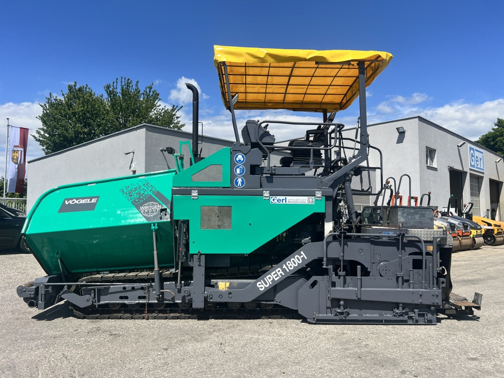 Vögele Super 1800-1 Typ: 07.82 (111585) - Διαστρωτήρας ασφάλτου: φωτογραφία 1 Vögele Super 1800-1 Typ: 07.82 (111585) - Διαστρωτήρας ασφάλτου: φωτογραφία 1