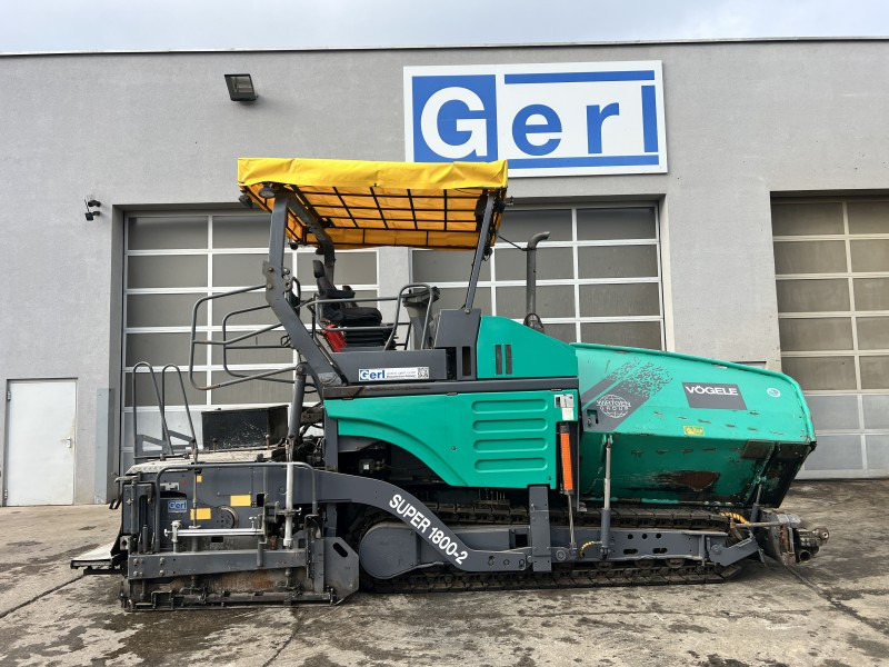 Vögele Super 1800-2 Typ 11.82 (111325) - Διαστρωτήρας ασφάλτου: φωτογραφία 4 Vögele Super 1800-2 Typ 11.82 (111325) - Διαστρωτήρας ασφάλτου: φωτογραφία 4