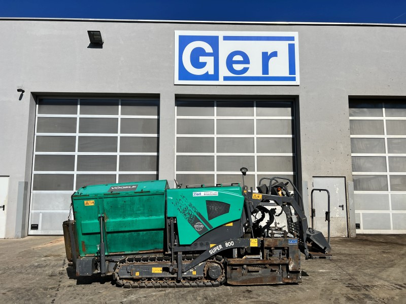 Vögele Super 800 Typ 07.90 (110957) - Διαστρωτήρας ασφάλτου: φωτογραφία 1 Vögele Super 800 Typ 07.90 (110957) - Διαστρωτήρας ασφάλτου: φωτογραφία 1
