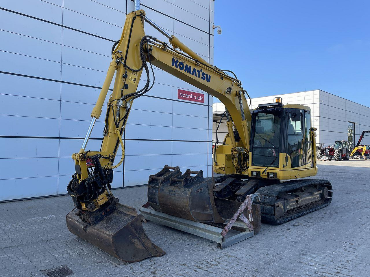 Komatsu PC138US-11 - Ερπυστριοφόρος εκσκαφέας: φωτογραφία 1 Komatsu PC138US-11 - Ερπυστριοφόρος εκσκαφέας: φωτογραφία 1