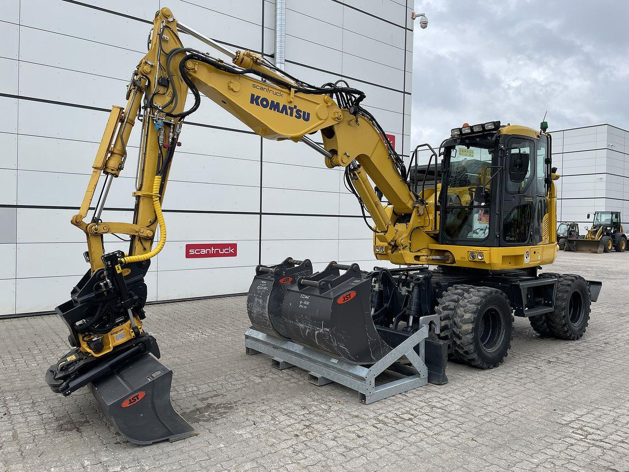 Komatsu PW118MR-11 - Μίνι εκσκαφέας: φωτογραφία 1 Komatsu PW118MR-11 - Μίνι εκσκαφέας: φωτογραφία 1