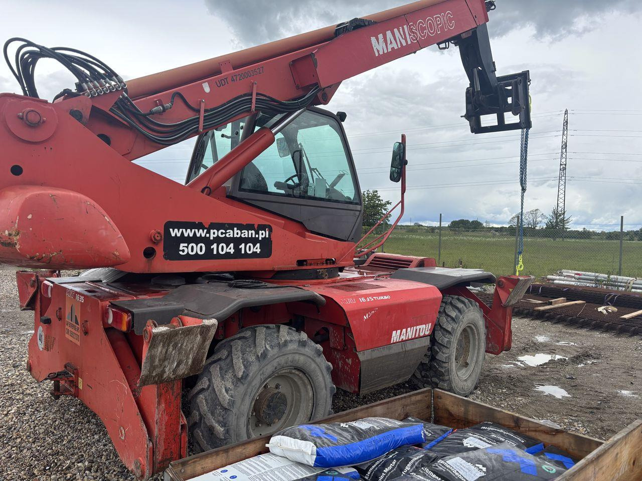 Manitou MRT1635 - Τηλεσκοπικός φορτωτής: φωτογραφία 2 Manitou MRT1635 - Τηλεσκοπικός φορτωτής: φωτογραφία 2