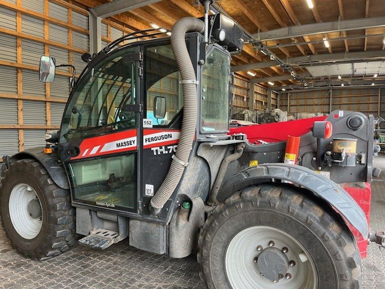 Massey Fergusson TH7038X - Τηλεσκοπικός φορτωτής: φωτογραφία 4 Massey Fergusson TH7038X - Τηλεσκοπικός φορτωτής: φωτογραφία 4