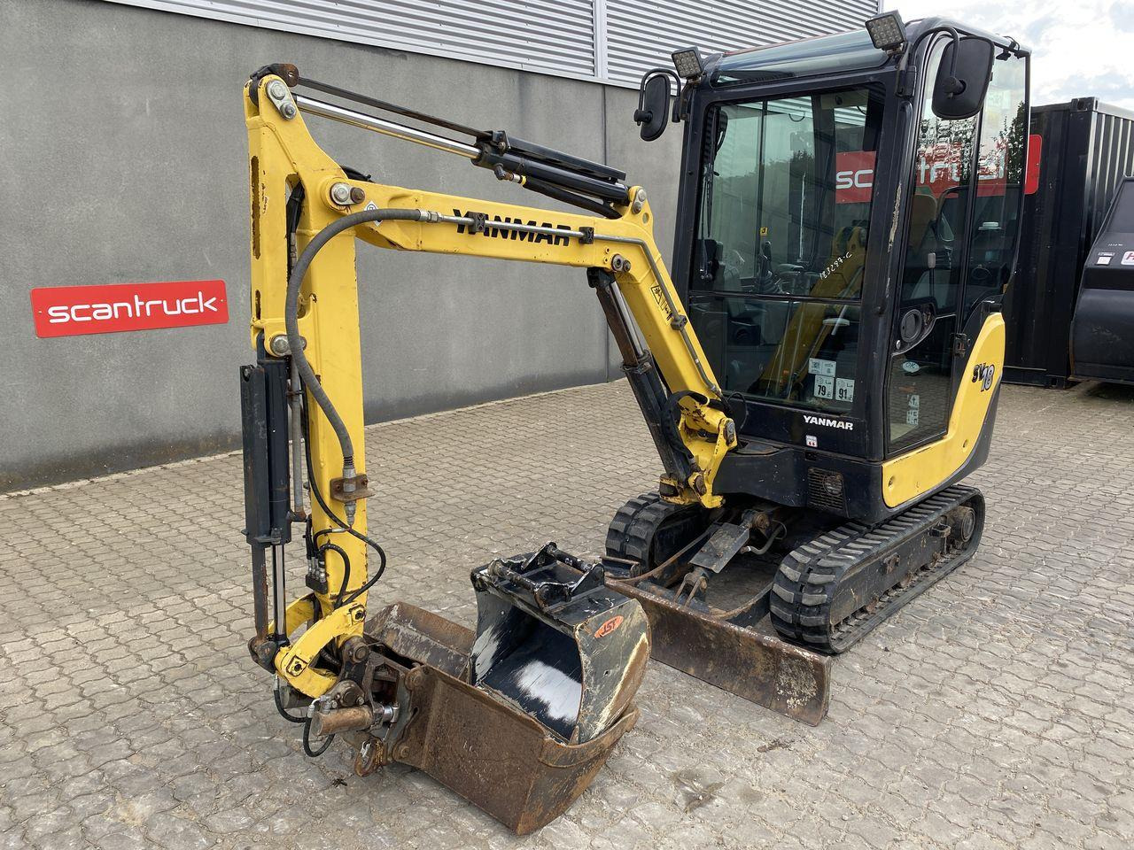 Yanmar SV18 - Μίνι εκσκαφέας: φωτογραφία 1 Yanmar SV18 - Μίνι εκσκαφέας: φωτογραφία 1