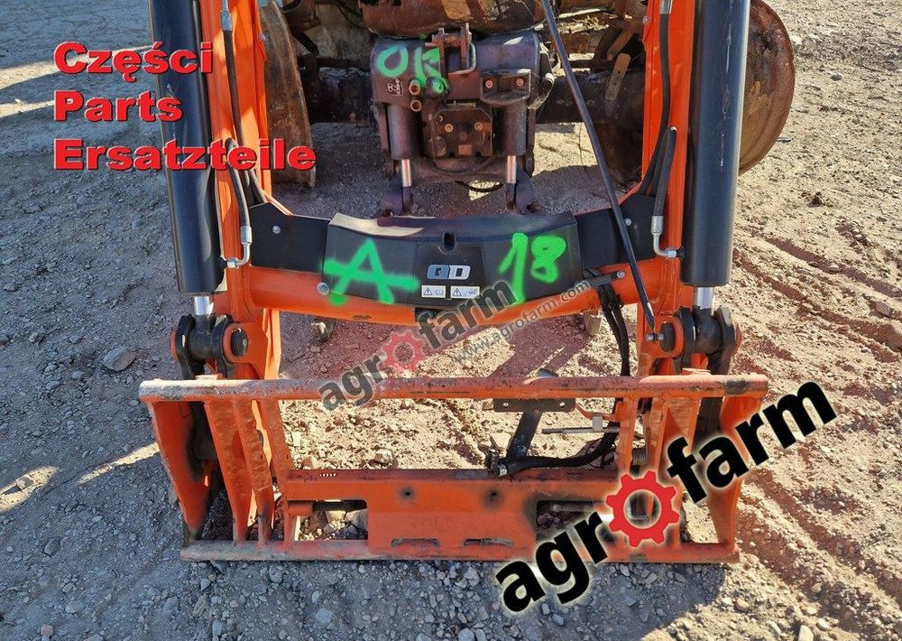 Kubota M7-171 części, skrzynia biegów, silnik - Ανταλλακτικό: φωτογραφία 3 Kubota M7-171 części, skrzynia biegów, silnik - Ανταλλακτικό: φωτογραφία 3