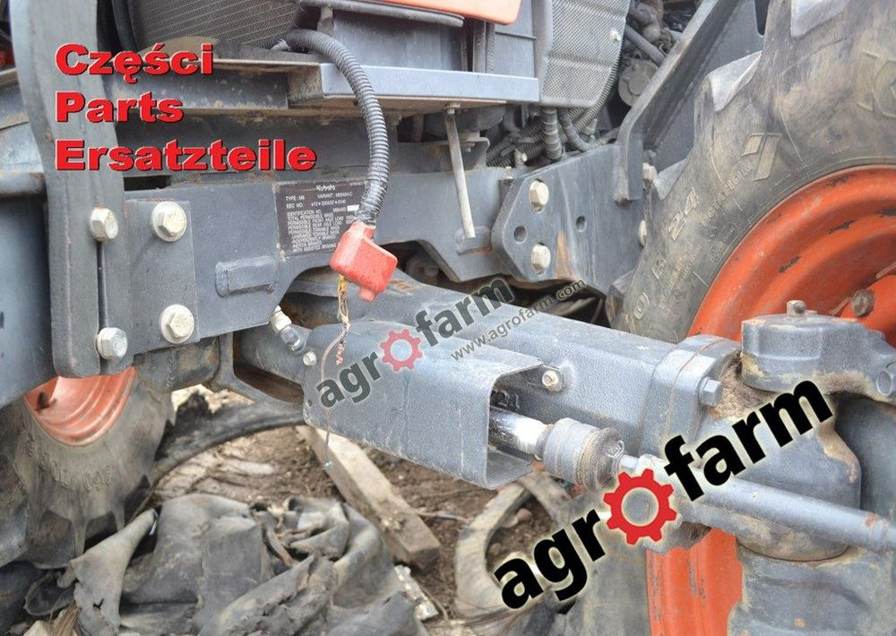 Kubota M9540 części, skrzynia biegów, silnik - Ανταλλακτικό: φωτογραφία 4 Kubota M9540 części, skrzynia biegów, silnik - Ανταλλακτικό: φωτογραφία 4