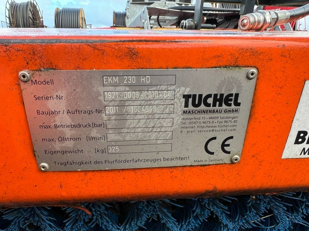 Tuchel EKM 230 HD veegmachine - Σκούπα: φωτογραφία 3 Tuchel EKM 230 HD veegmachine - Σκούπα: φωτογραφία 3