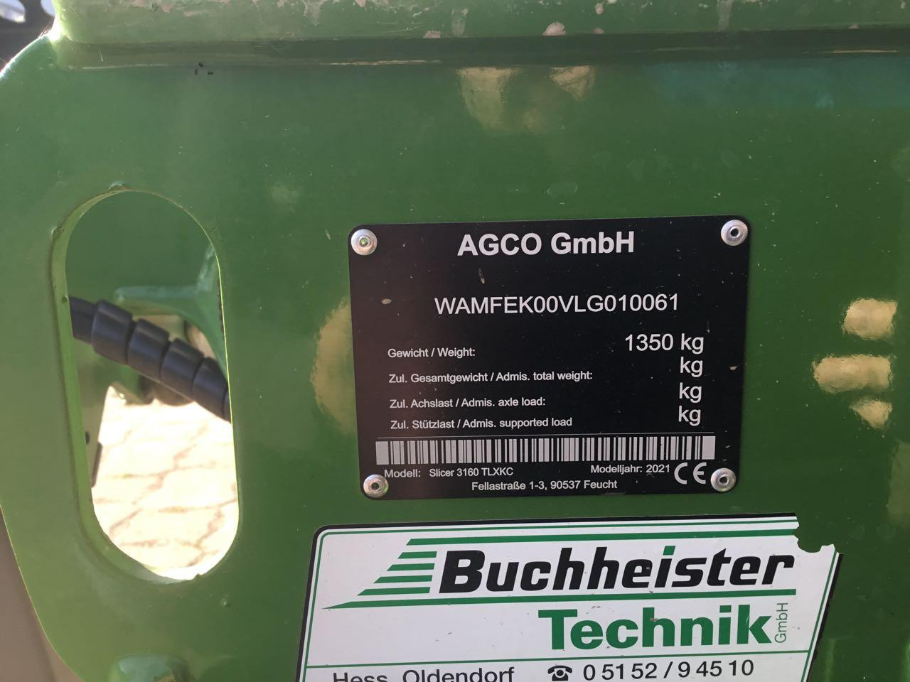 Fendt Slicer 3160 TLXKC - Χορτοκοπτικό: φωτογραφία 4 Fendt Slicer 3160 TLXKC - Χορτοκοπτικό: φωτογραφία 4