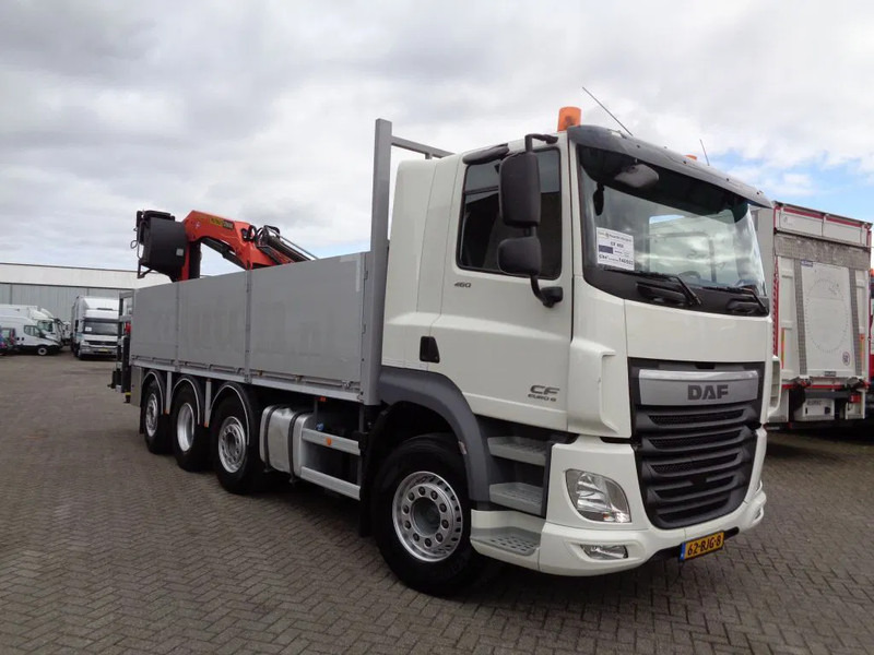 DAF CF 460 Combi Pacton MXD220 + 8X2 + Manual + Euro 6 + Palfinger PK 18500 - Φορτηγό με ανοιχτή καρότσα, Φορτηγό με γερανό: φωτογραφία 2 DAF CF 460 Combi Pacton MXD220 + 8X2 + Manual + Euro 6 + Palfinger PK 18500 - Φορτηγό με ανοιχτή καρότσα, Φορτηγό με γερανό: φωτογραφία 2