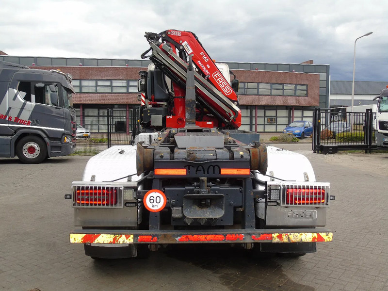 DAF CF 480 + 8X4 + FASSI 16T/M + 20T HOOK + REMOTE + PERFECT - Φορτηγό φόρτωσης γάντζου, Φορτηγό με γερανό: φωτογραφία 5 DAF CF 480 + 8X4 + FASSI 16T/M + 20T HOOK + REMOTE + PERFECT - Φορτηγό φόρτωσης γάντζου, Φορτηγό με γερανό: φωτογραφία 5